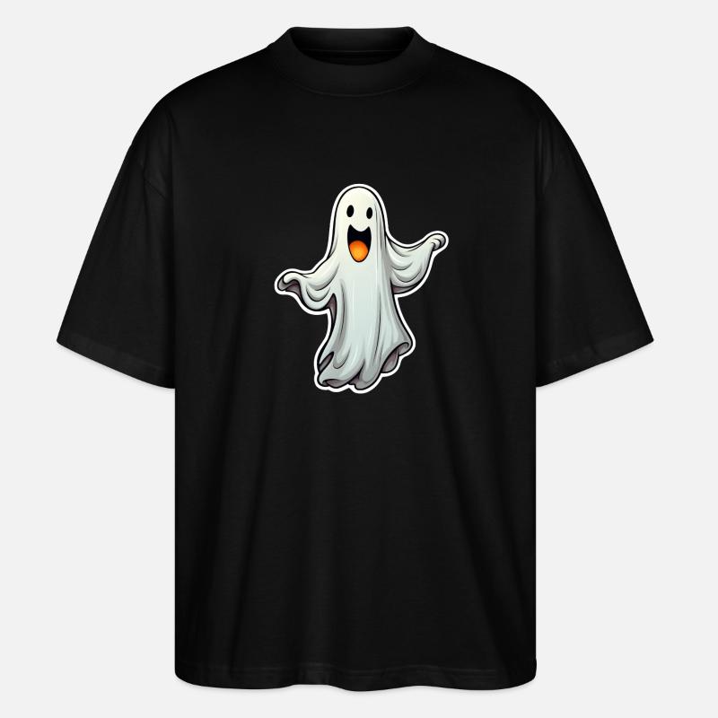 Halloweengeist - Stanley/Stella Oversized Unisex Bio T-Shirt Blaster 2.0 - Schwarz