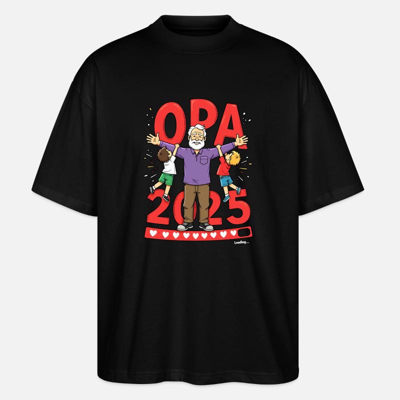 Opa 2019 - 2015 Loading - Stanley/Stella Oversized Unisex Bio T-Shirt Blaster 2.0 - Schwarz