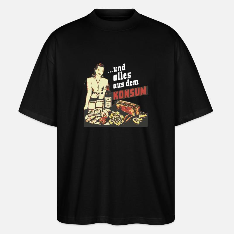 ... and everything from consumption - Stanley/Stella Oversized Unisex Organic T-shirt Blaster 2.0 - black