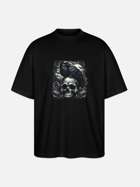 Nocturnal Vigil - Stanley/Stella Oversized Unisex Organic T-shirt Blaster 2.0 - black