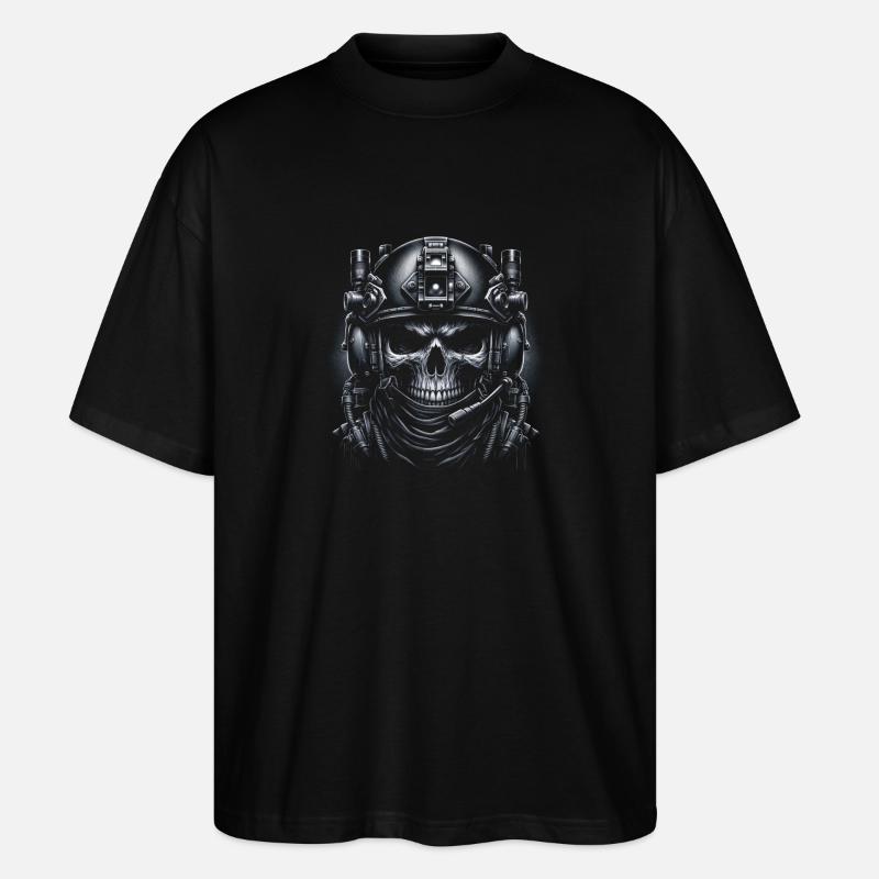 Ewige Wachsamkeit - Stanley/Stella Oversized Unisex Bio T-Shirt Blaster 2.0 - Schwarz
