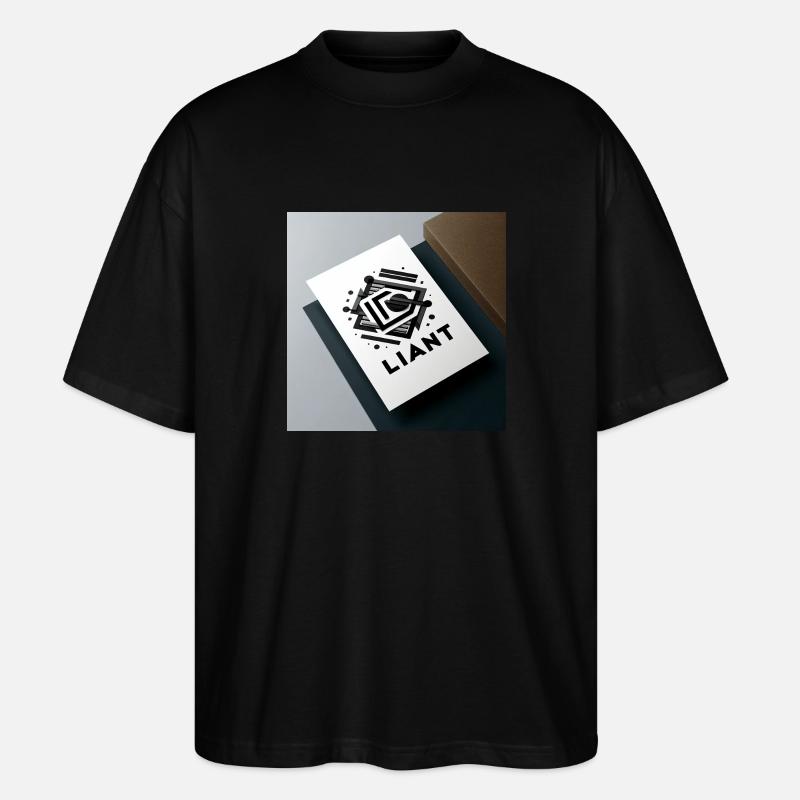 liant - Stanley/Stella Oversized Unisex Bio T-Shirt Blaster 2.0 - Schwarz