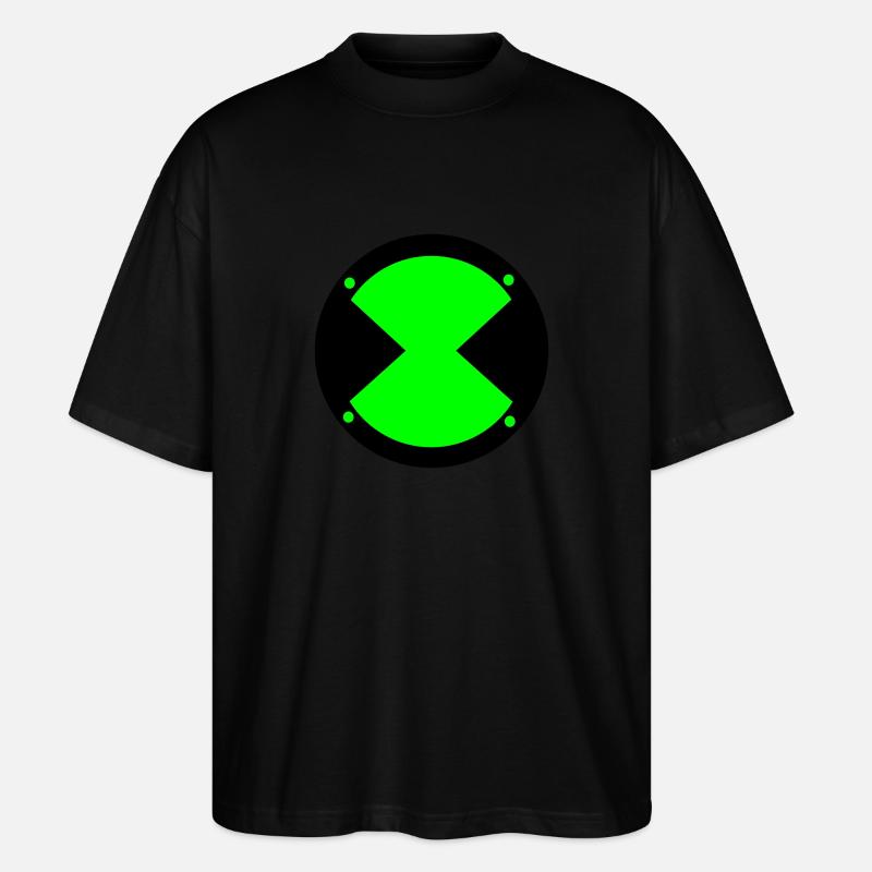 Sehen Ben Ten - Stanley/Stella Oversized Unisex Bio T-Shirt Blaster 2.0 - Schwarz