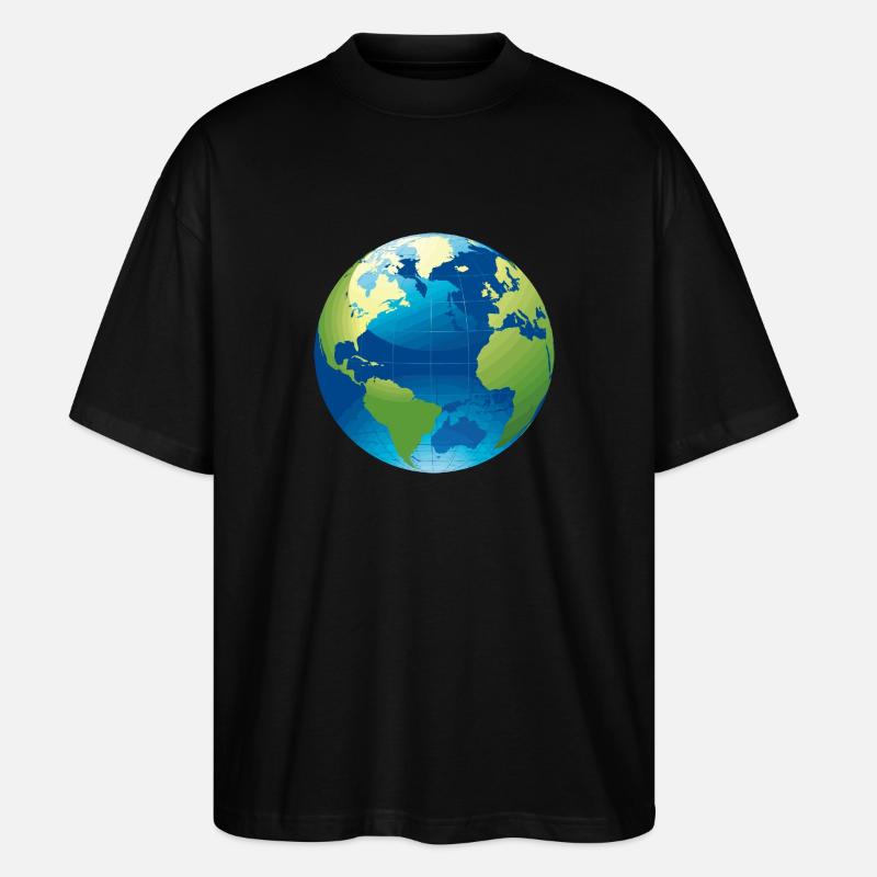 Globe - Globe - T-shirt bio Blaster 2.0 coupe oversize Stanley/Stella Unisexe - noir