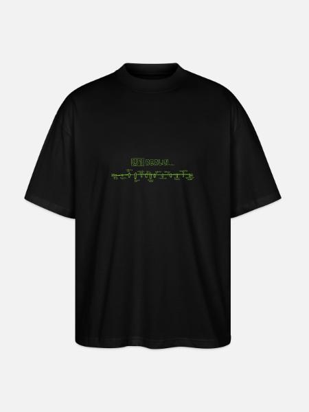 Berlin U-Bahn - U1 - HD - Germany - Stanley/Stella Oversized Unisex Organic T-shirt Blaster 2.0 - black