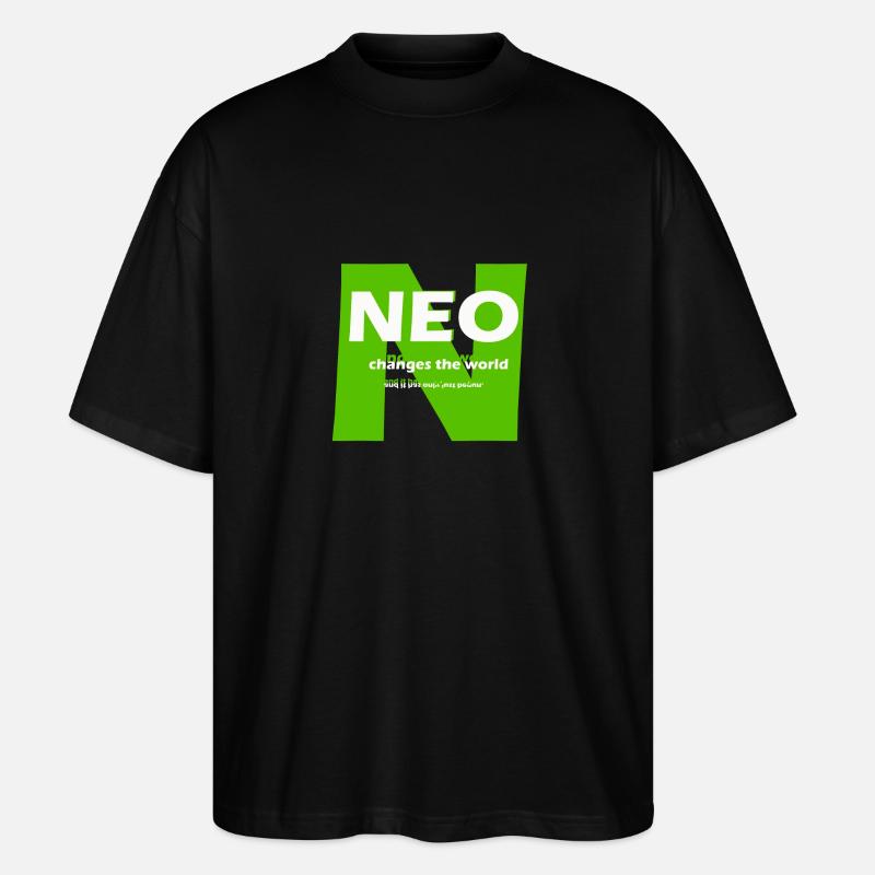Neo changes the world - T-shirt bio Blaster 2.0 coupe oversize Stanley/Stella Unisexe - noir