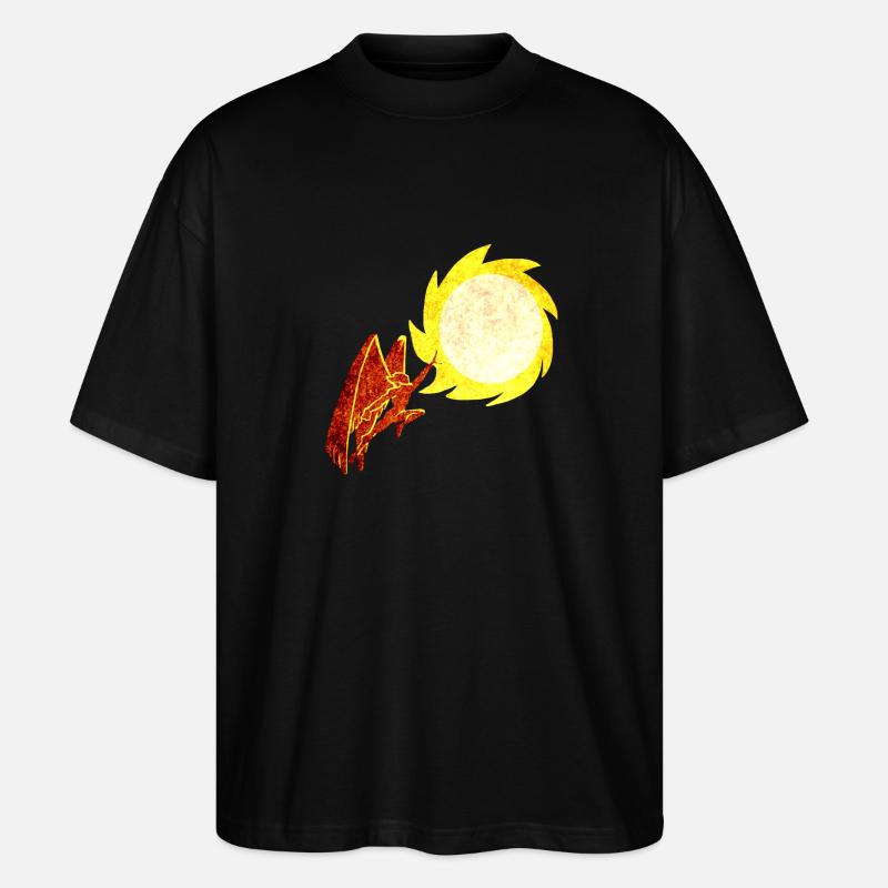Icarus2 - Stanley/Stella Oversized Unisex Bio T-Shirt Blaster 2.0 - Schwarz