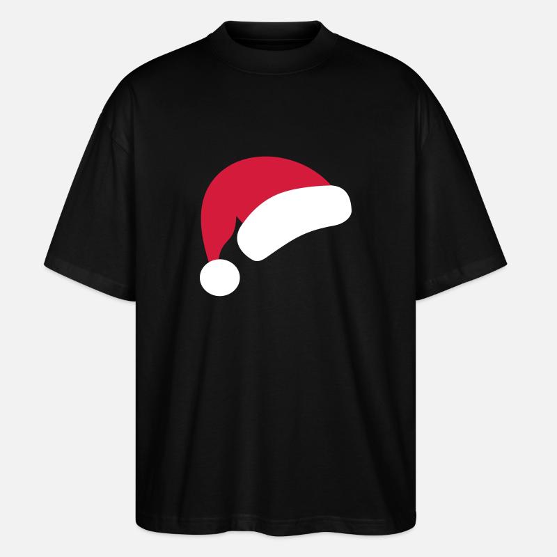 Weihnachten - Stanley/Stella Oversized Unisex Bio T-Shirt Blaster 2.0 - Schwarz