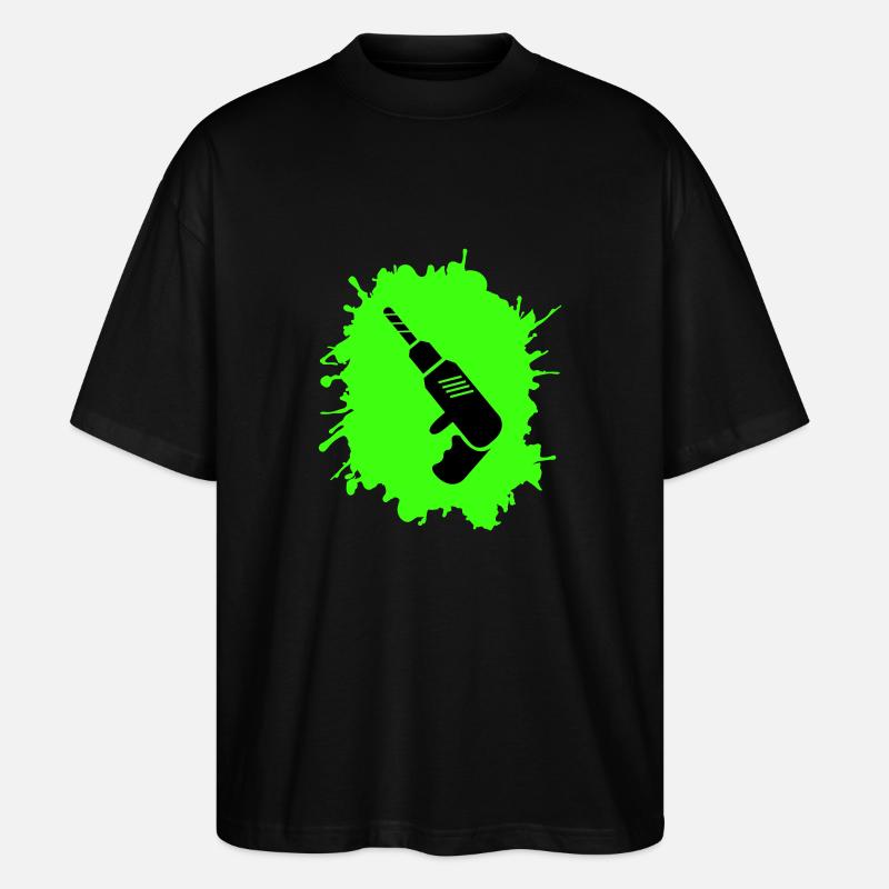 Drill Blobs Craftsman - Stanley/Stella Oversized Unisex Organic T-shirt Blaster 2.0 - black