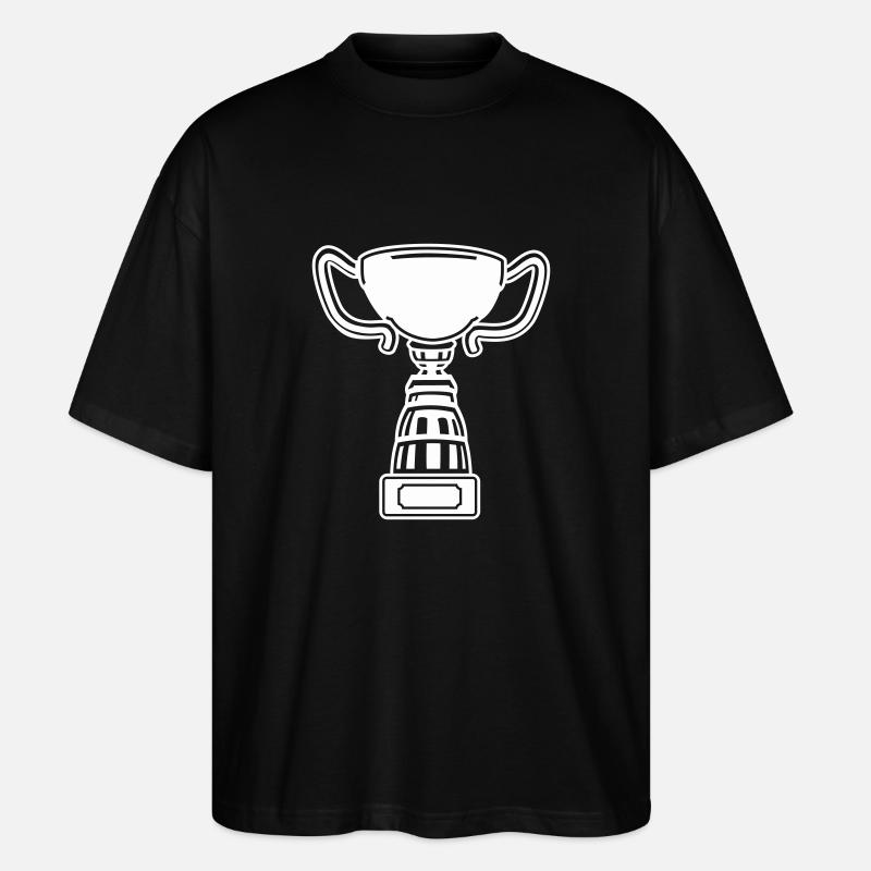 Pokal - Stanley/Stella Oversized Unisex Bio T-Shirt Blaster 2.0 - Schwarz