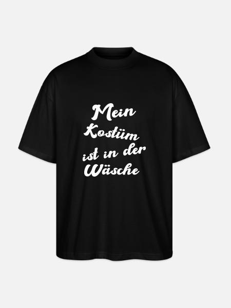 Costume Lingerie - Stanley/Stella Oversized Unisex Organic T-shirt Blaster 2.0 - black
