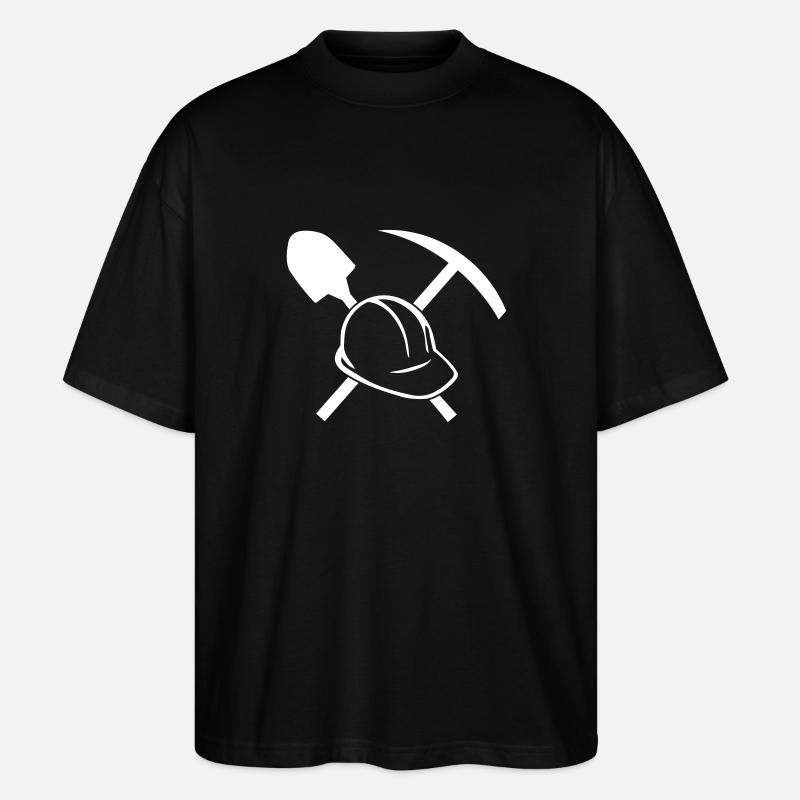 Outil de construction - T-shirt bio Blaster 2.0 coupe oversize Stanley/Stella Unisexe - noir