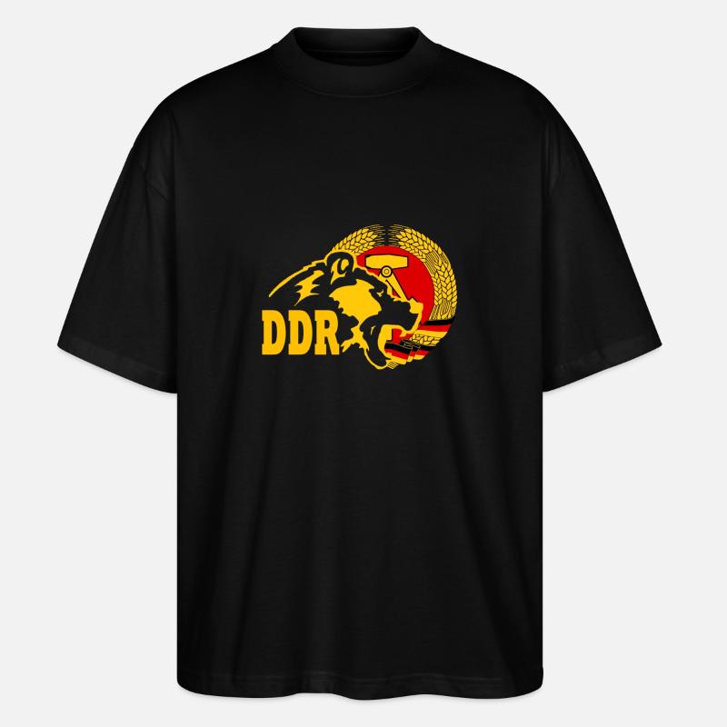 DDR - Stanley/Stella Oversized Unisex Bio T-Shirt Blaster 2.0 - Schwarz