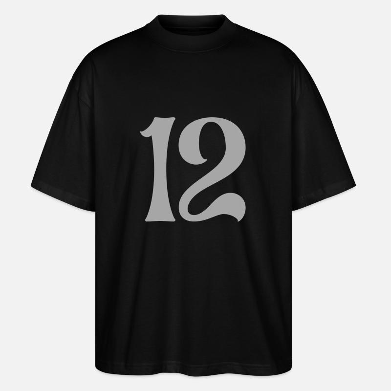 12 - Stanley/Stella Oversized Unisex Organic T-shirt Blaster 2.0 - black