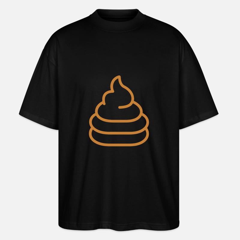 Kacke - Stanley/Stella Oversized Unisex Bio T-Shirt Blaster 2.0 - Schwarz