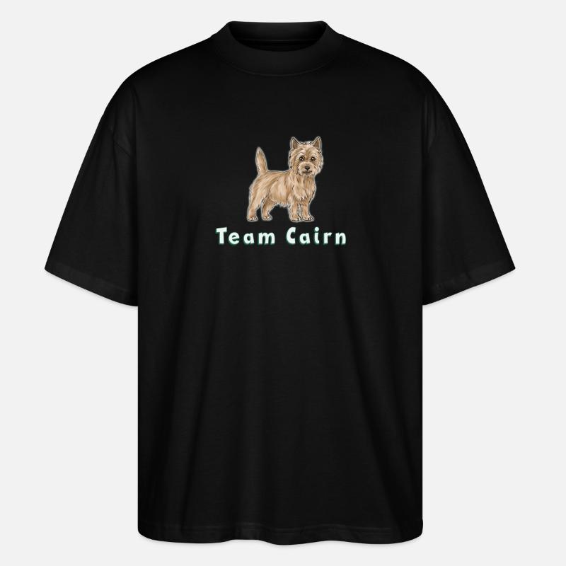 Team Cairn - Stanley/Stella Oversized Unisex Organic T-shirt Blaster 2.0 - black