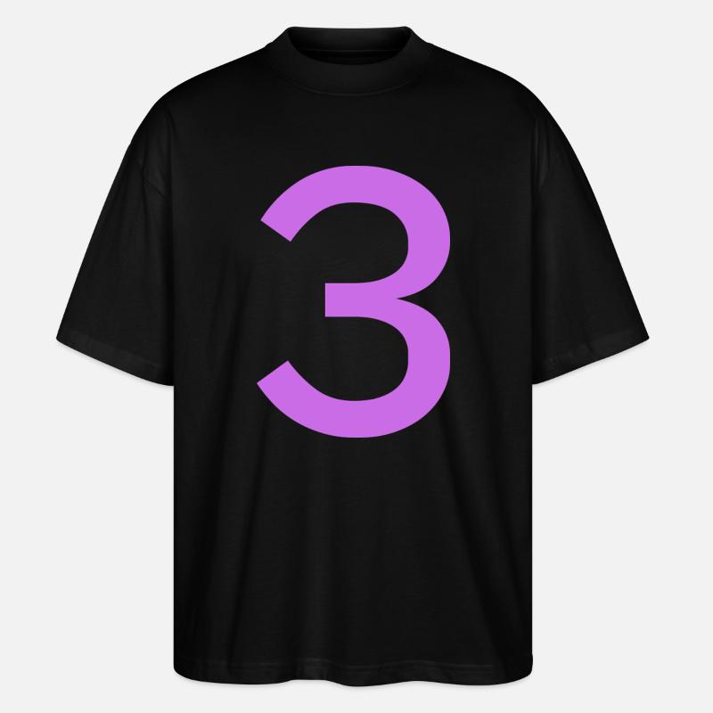 3 - T-shirt bio Blaster 2.0 coupe oversize Stanley/Stella Unisexe - noir
