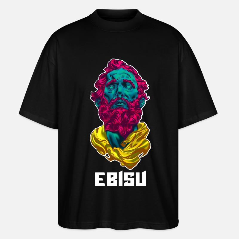 Logo de Dieu bl - T-shirt bio Blaster 2.0 coupe oversize Stanley/Stella Unisexe - noir