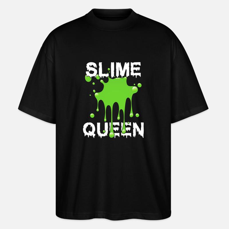 Slime Queen - Stanley/Stella Oversized Unisex Bio T-Shirt Blaster 2.0 - Schwarz
