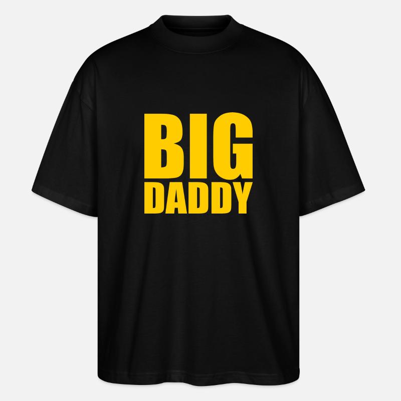 BIG DADDY - T-shirt bio Blaster 2.0 coupe oversize Stanley/Stella Unisexe - noir