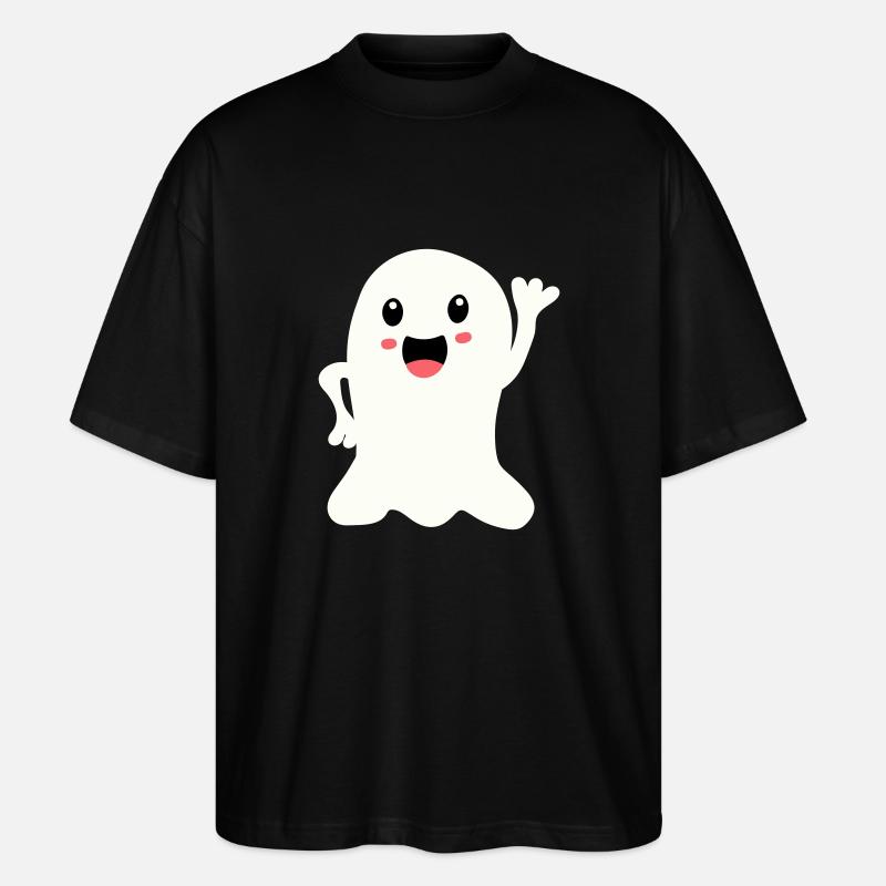 ghost 2 - Stanley/Stella Oversized Unisex Bio T-Shirt Blaster 2.0 - Schwarz