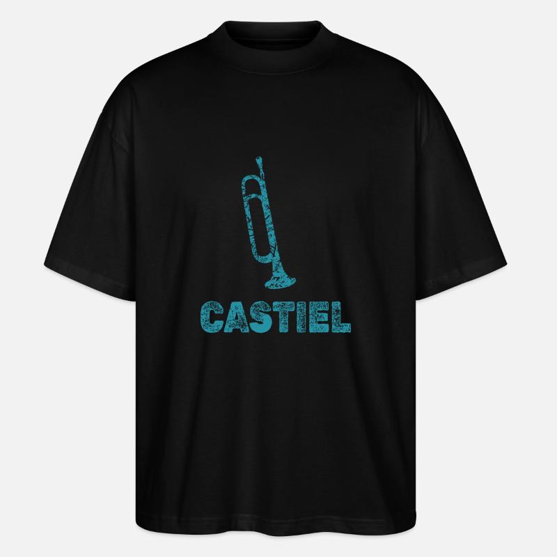 Blasmusik Castiel - Stanley/Stella Oversized Unisex Bio T-Shirt Blaster 2.0 - Schwarz