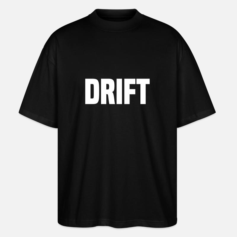 drift - Stanley/Stella Oversized Unisex Bio T-Shirt Blaster 2.0 - Schwarz