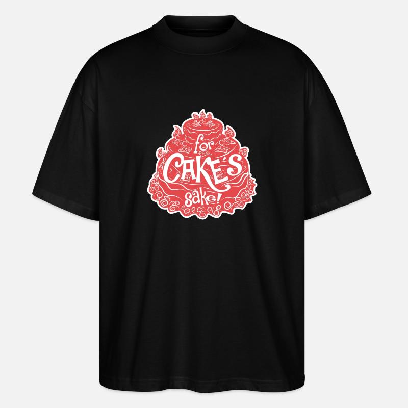 Pour les gâteaux Sake - T-shirt bio Blaster 2.0 coupe oversize Stanley/Stella Unisexe - noir
