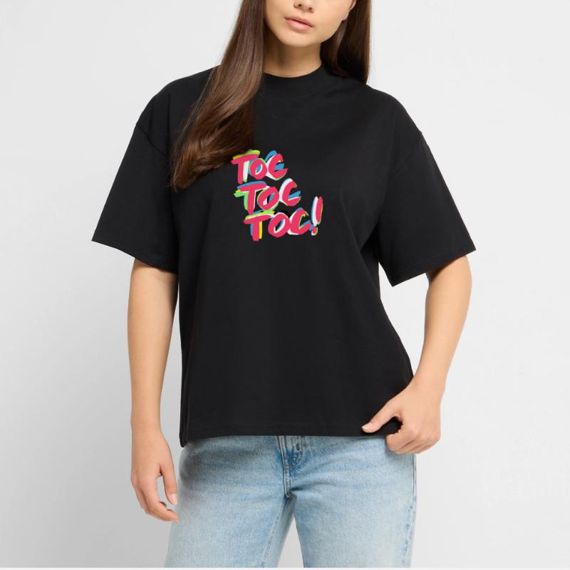 Toc toc toc ! T-shirt bio Blaster 2.0 coupe oversize Stanley/Stella Unisexe