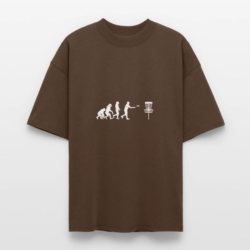 Disc golf Evolution Evolution sport sport Stanley/Stella Oversized Unisex Organic T-shirt Blaster 2.0