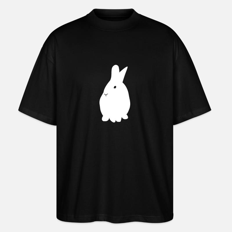 Lapin - Lapin - T-shirt bio Blaster 2.0 coupe oversize Stanley/Stella Unisexe - noir