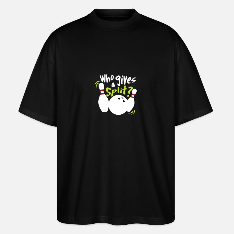 Bowling Shirt Bowler - T-shirt bio Blaster 2.0 coupe oversize Stanley/Stella Unisexe - noir
