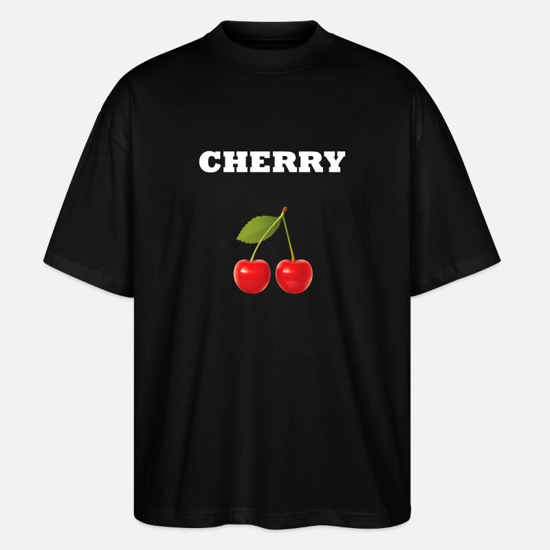 CHERRY STYLE - T-shirt bio Blaster 2.0 coupe oversize Stanley/Stella Unisexe - noir