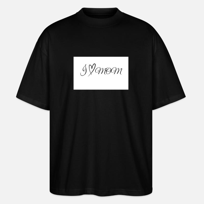 Mama - Stanley/Stella Oversized Unisex Bio T-Shirt Blaster 2.0 - Schwarz