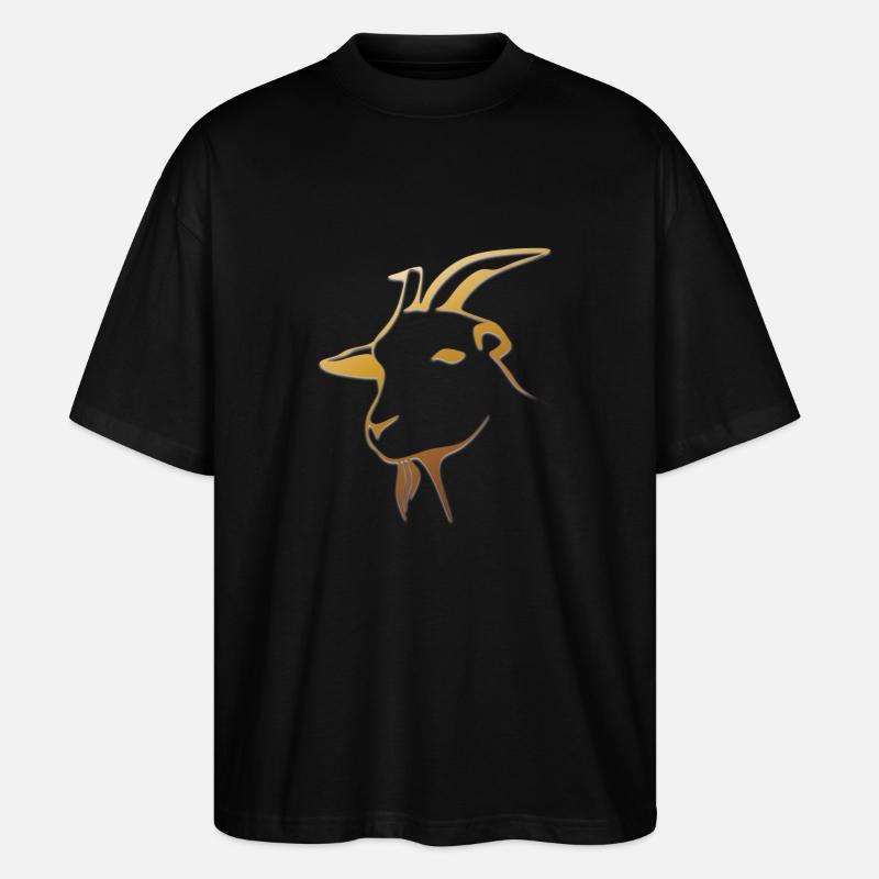 goat28 - Stanley/Stella Oversized Unisex Bio T-Shirt Blaster 2.0 - Schwarz
