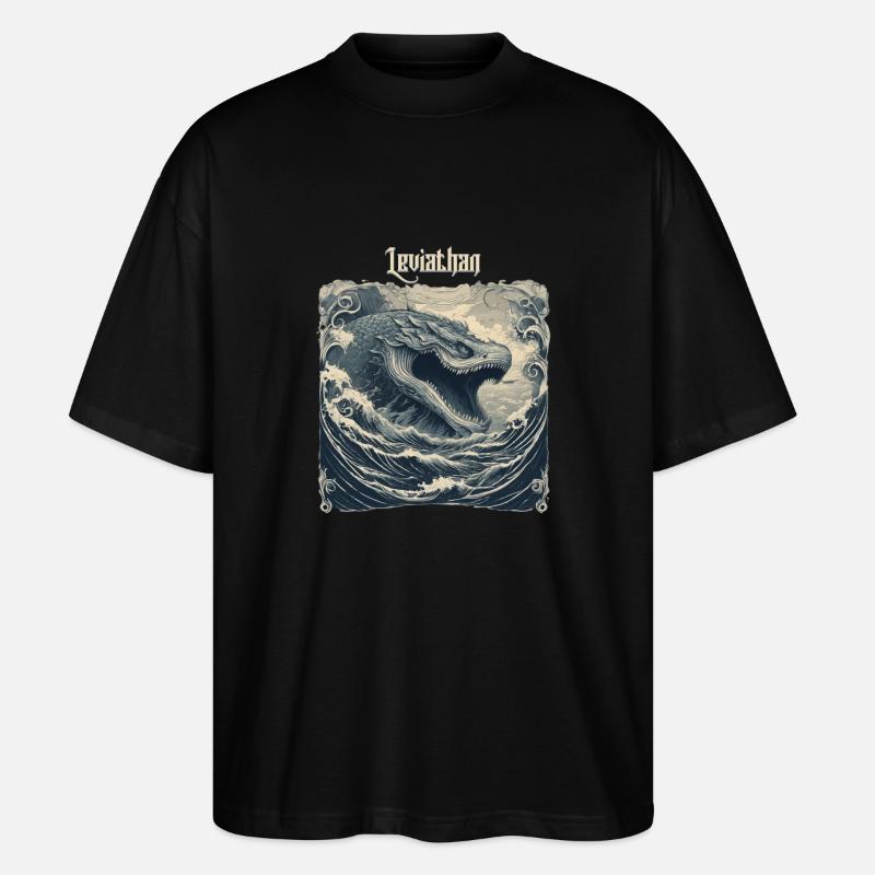 Leviathan - Stanley/Stella Oversized Unisex Bio T-Shirt Blaster 2.0 - Schwarz