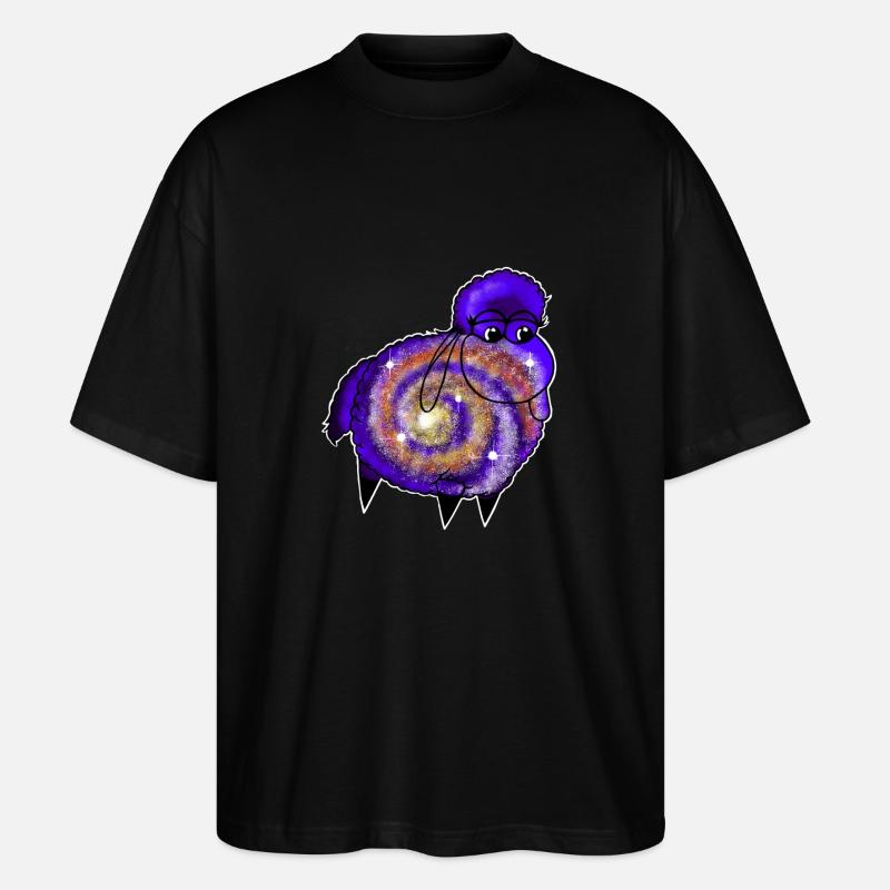 Wolly Sheepling Galaxy Gaming - T-shirt bio Blaster 2.0 coupe oversize Stanley/Stella Unisexe - noir