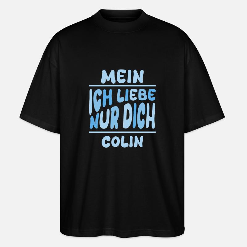 Colin - Stanley/Stella Oversized Unisex Bio T-Shirt Blaster 2.0 - Schwarz