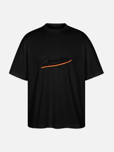 Germany - Stanley/Stella Oversized Unisex Bio T-Shirt Blaster 2.0 - Schwarz