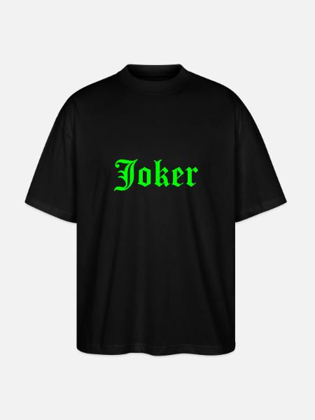 joker - Stanley/Stella Oversized Unisex Organic T-shirt Blaster 2.0 - black