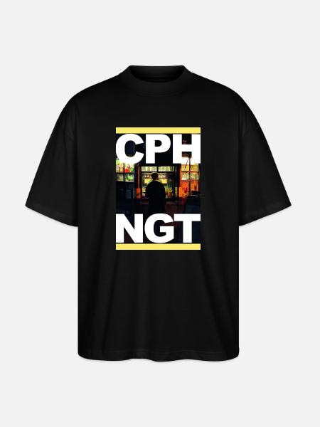 CPHNGT - Stanley/Stella Oversized Unisex Bio T-Shirt Blaster 2.0 - Schwarz
