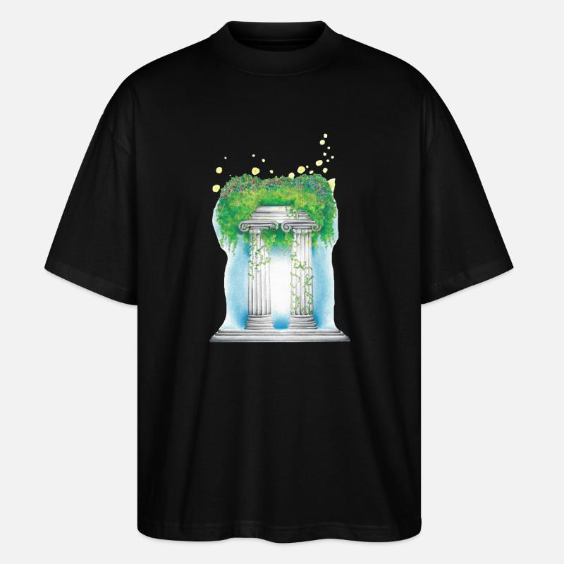 03. Lehrerseele - Stanley/Stella Oversized Unisex Bio T-Shirt Blaster 2.0 - Schwarz