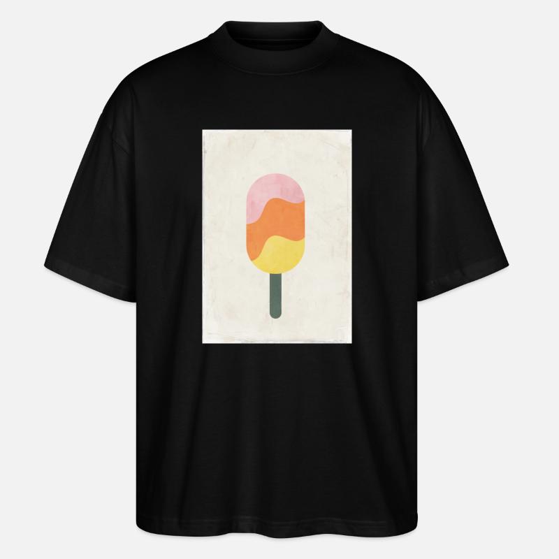 Eis - Stanley/Stella Oversized Unisex Bio T-Shirt Blaster 2.0 - Schwarz