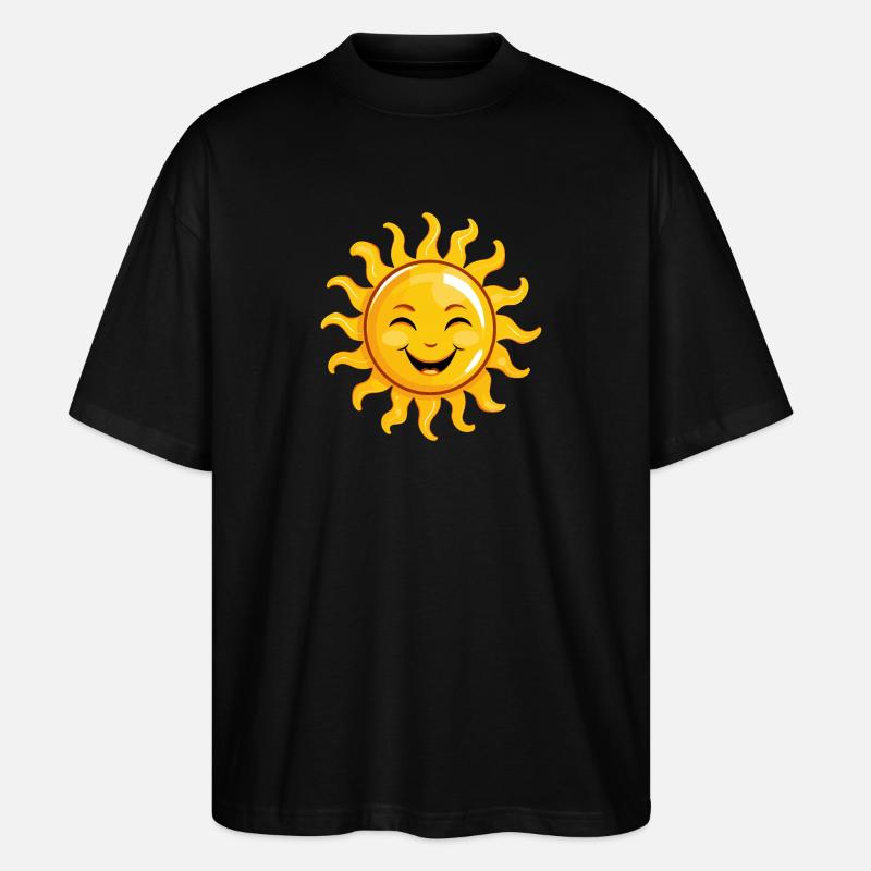 Soleil Rayon de soleil - T-shirt bio Blaster 2.0 coupe oversize Stanley/Stella Unisexe - noir