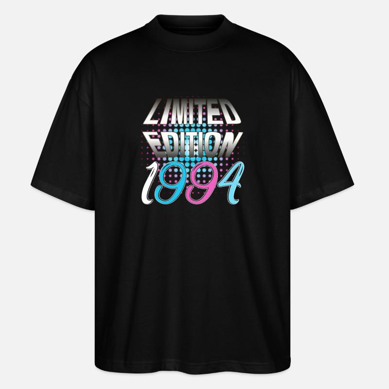 Limited Edition 1994 - Stanley/Stella Oversized Unisex Bio T-Shirt Blaster 2.0 - Schwarz