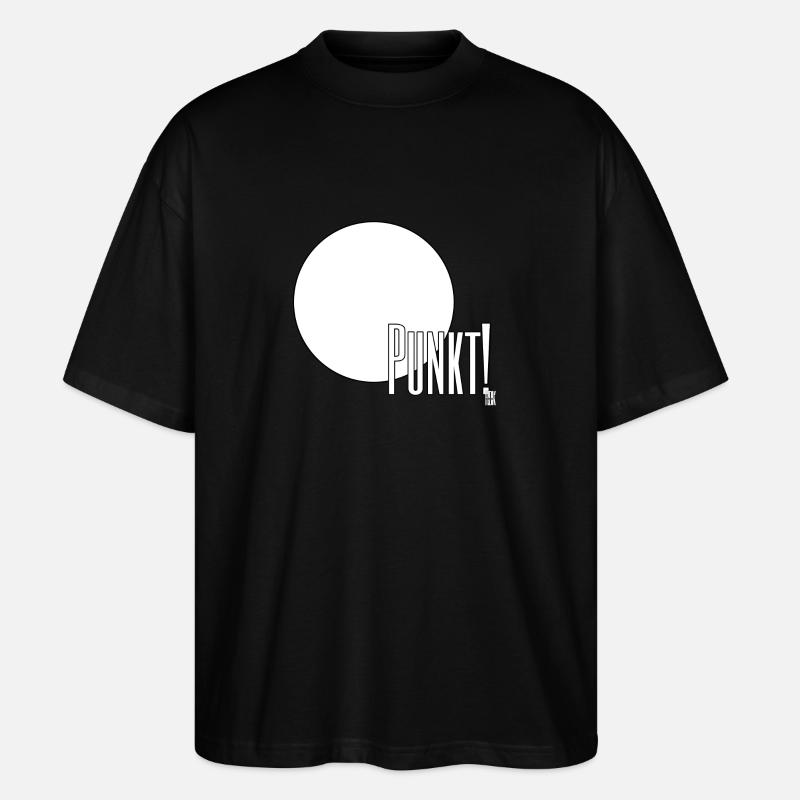 PUNKT! - Stanley/Stella Oversized Unisex Bio T-Shirt Blaster 2.0 - Schwarz