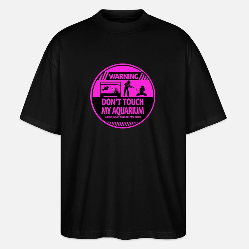 Aquarium - Stanley/Stella Oversized Unisex Bio T-Shirt Blaster 2.0 - Schwarz