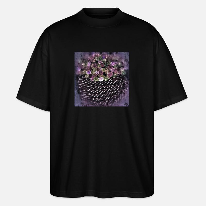 Rose - Stanley/Stella Oversized Unisex Bio T-Shirt Blaster 2.0 - Schwarz