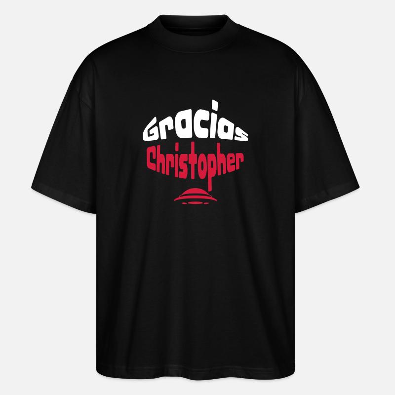 Gracias Christopher - Stanley/Stella Oversized Unisex Bio T-Shirt Blaster 2.0 - undefined