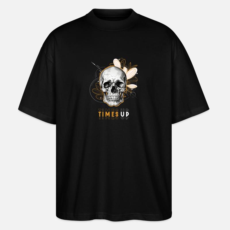 Zeiten nach oben - Stanley/Stella Oversized Unisex Bio T-Shirt Blaster 2.0 - Schwarz